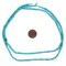 The Bead Chest Blue Turquoise-Style Faceted Afghan Stone Beads 6x4mm Afghanistan 15 Inch Strand